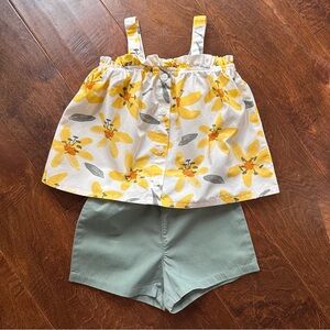 Carter’s 12M Summer Outfit Top and Shorts Set